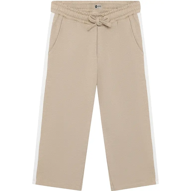 Broek wide fit glitter (latte sand)