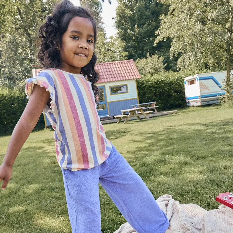 Broek wide fit (lolite)
