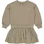 LEVV Jurk Barbara (dark taupe)