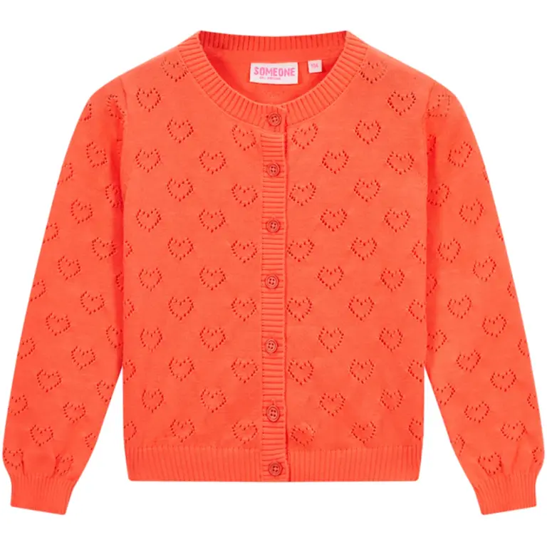 Vestje Jolien (fluo coral)