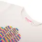 Someone T-shirt Zora pailletten (ecru)
