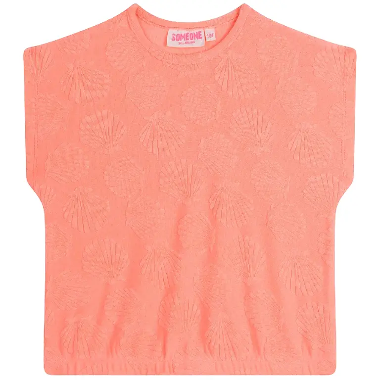 T-shirt Zora (fluo coral)