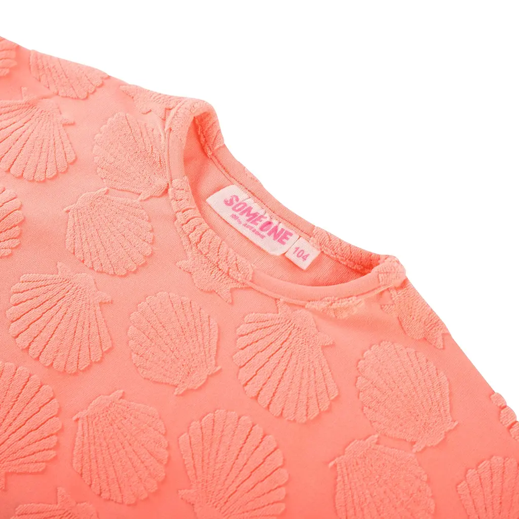 T-shirt Zora (fluo coral)