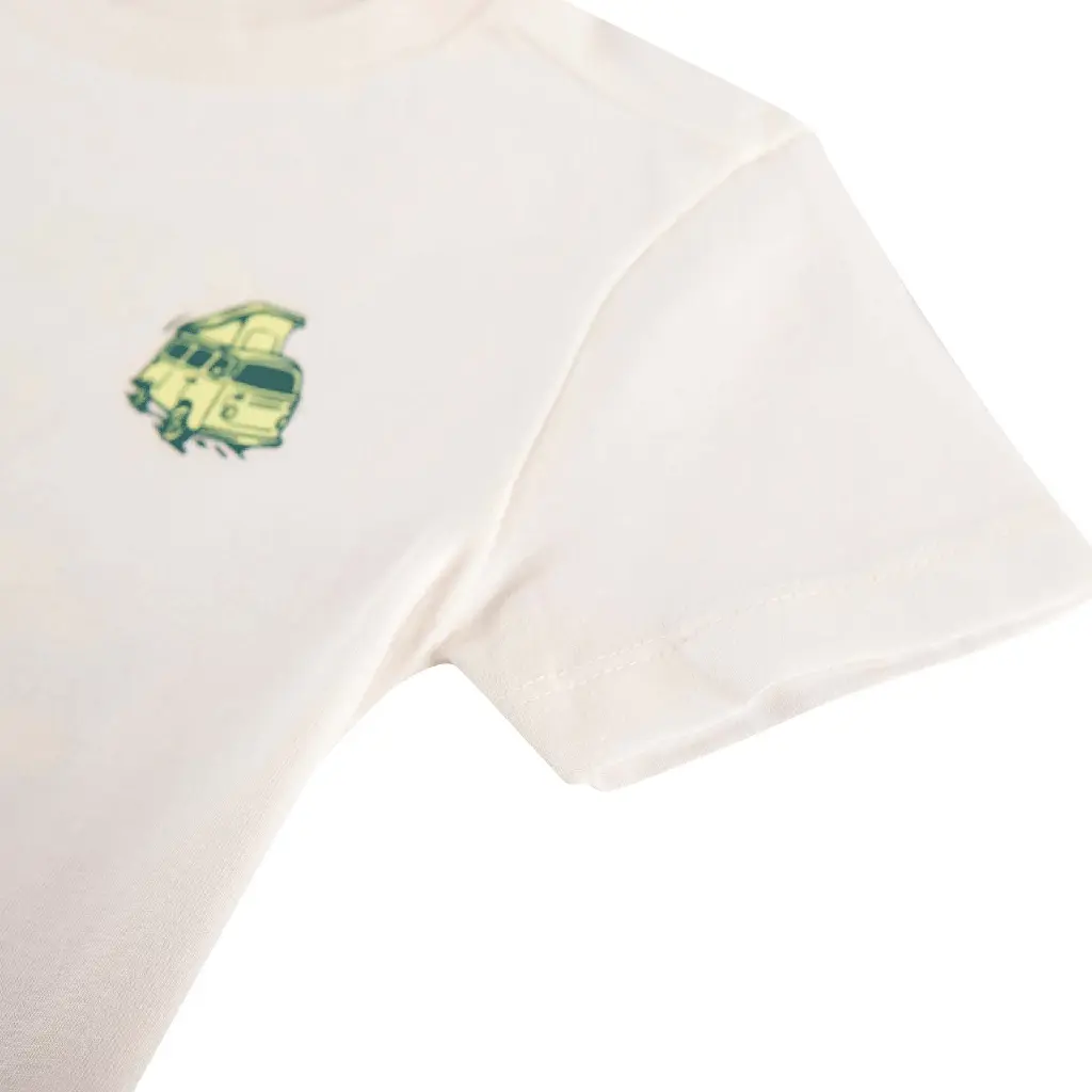 T-shirt Isaac backprint (ecru)