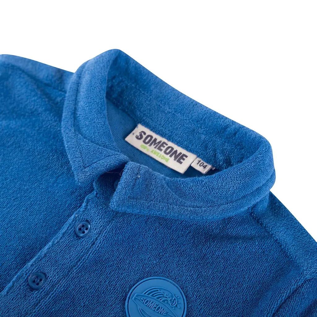 Polo Wavey badstof (bright kobalt)