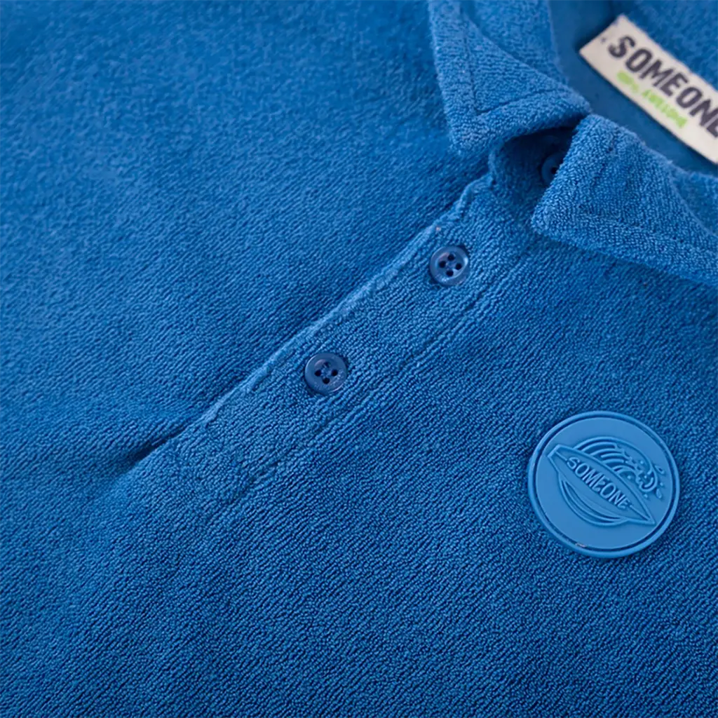 Polo Wavey badstof (bright kobalt)