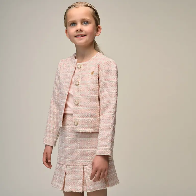 Jasje Amsy tweed (pink symphony)