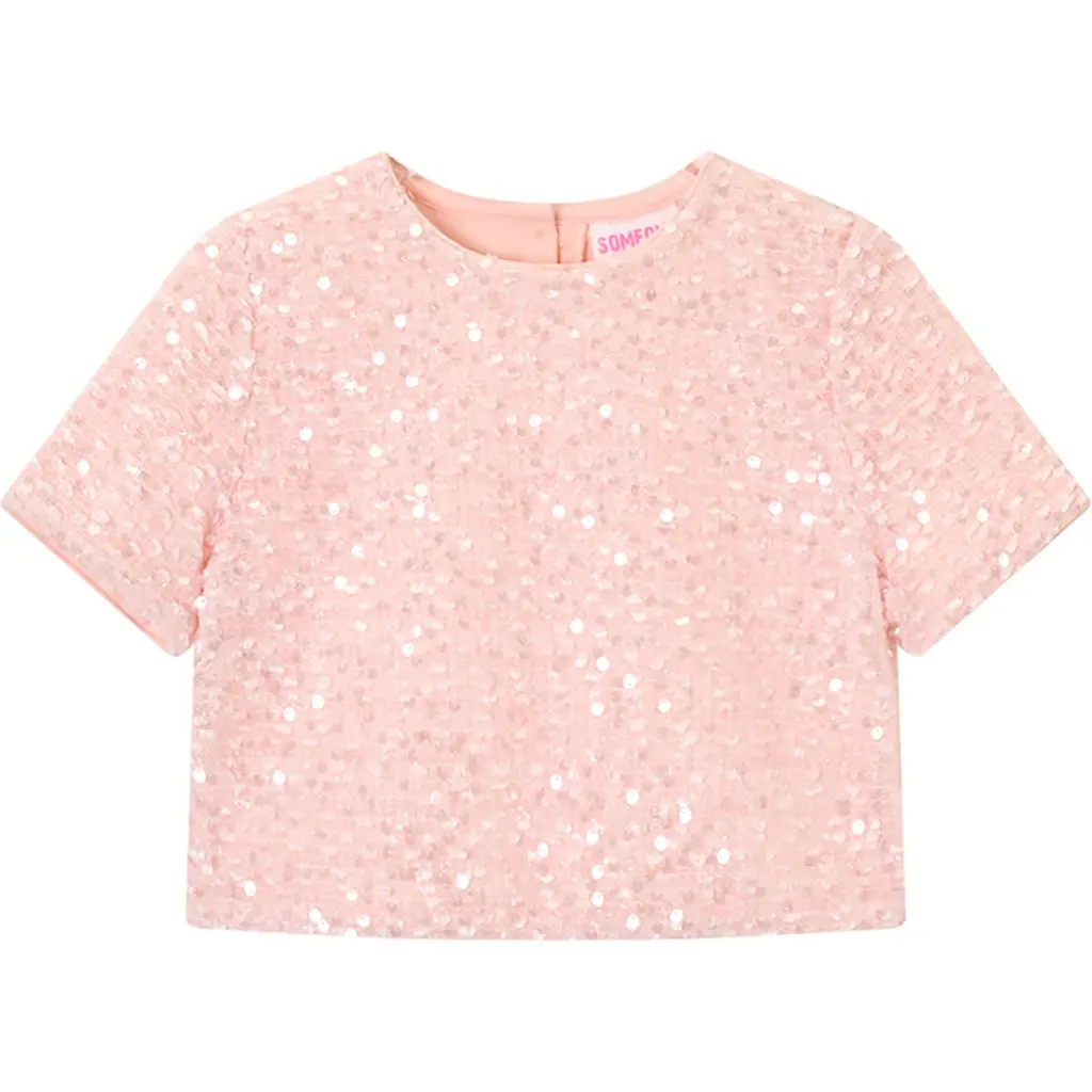 T-shirt Aniek (old soft pink)