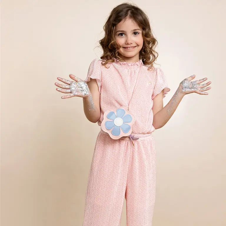Jumpsuit Sylja plisse (vintage pink)