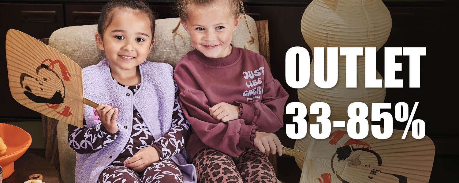 Outlet met goedkope baby- en kinderkleding van bekende merken