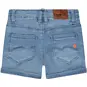 Stains&Stories Korte spijkerbroek (medium blue)