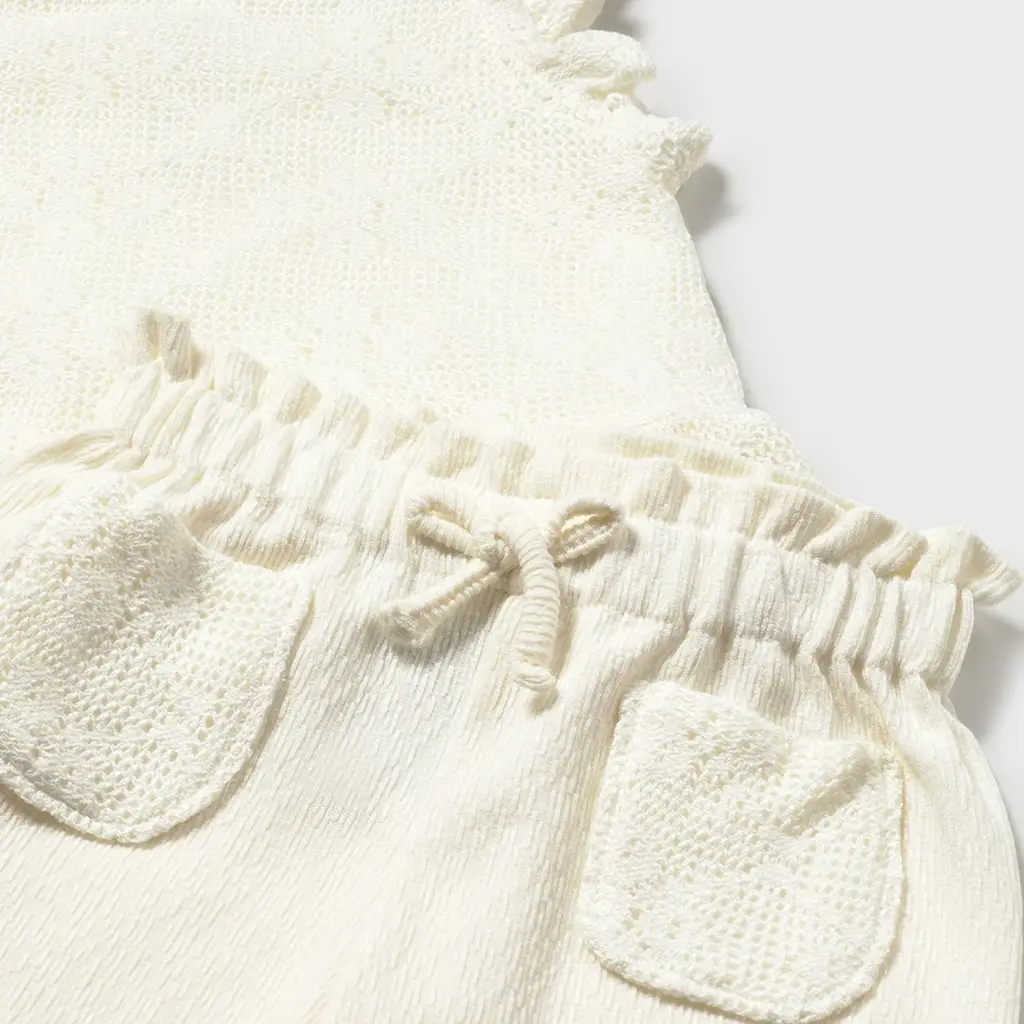 Tweedelige set (natural)