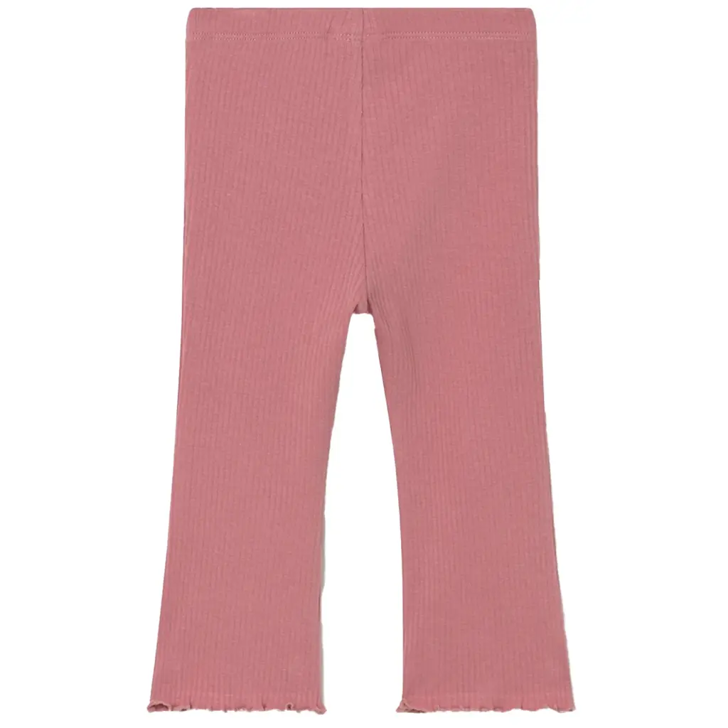 Broekje  flared rib (blush)