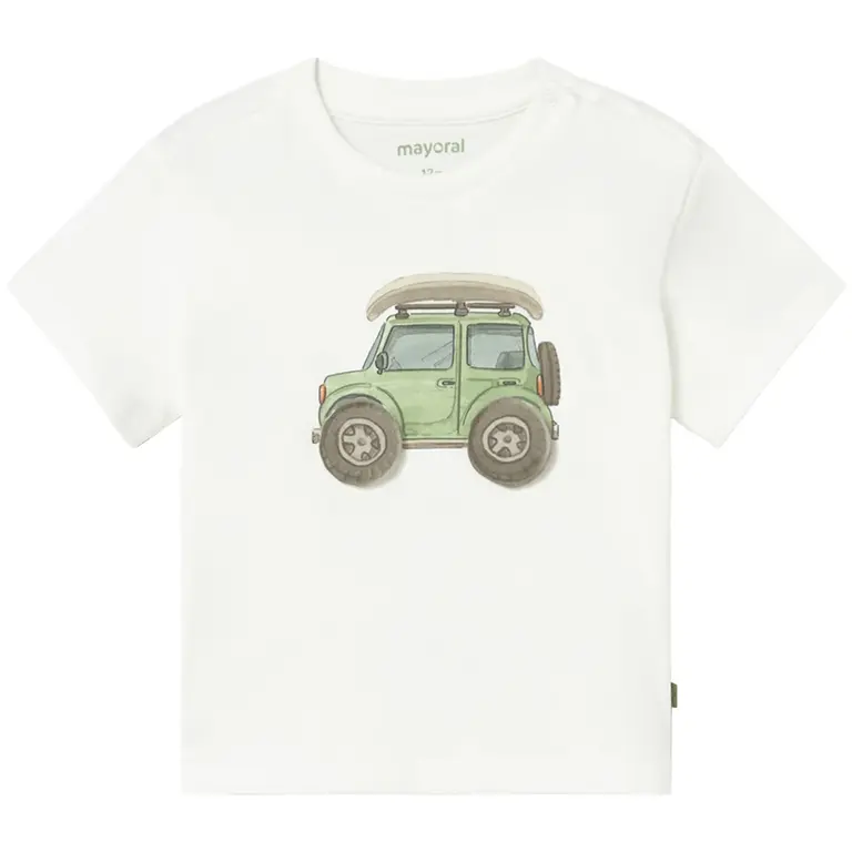 T-shirtje (cream-car)