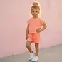 Someone T-shirt Zora (fluo coral)