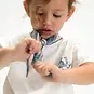 Mayoral T-shirt met sjaaltje (sky bone)