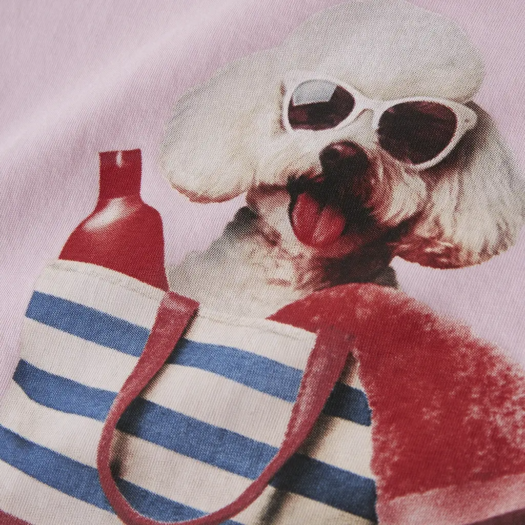 T-shirt Votea (pirouette beach poodle)