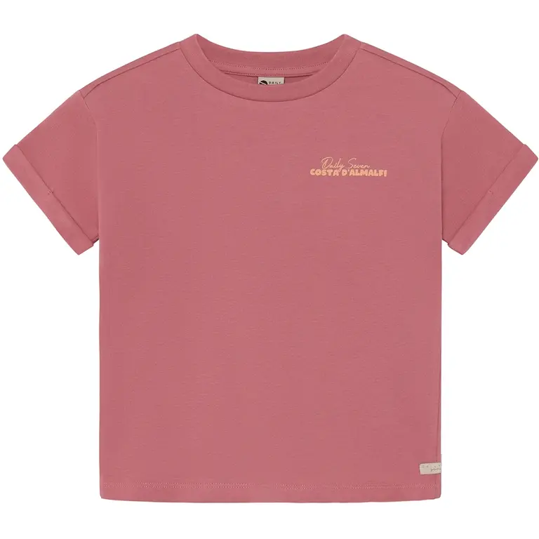 T-shirt Backprint (heather rose)