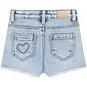 Daily7 Korte spijkerbroek heart (blue denim)