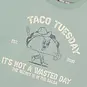 Daily7 Trui oversized Backprint (green milieu)