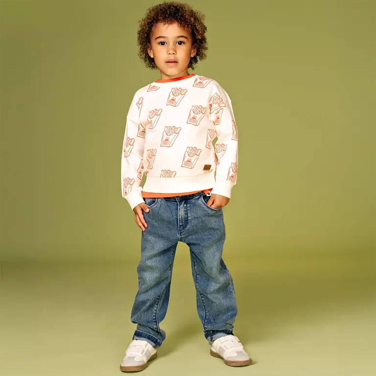 Spijkerbroek (mid grey blue denim)