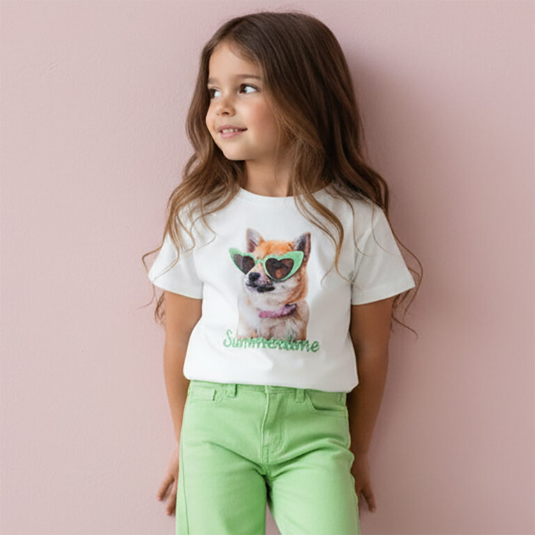 T-shirt Marley (ecru)