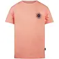 No Way Monday T-shirt backprint (neon coral)
