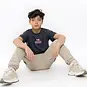 No Way Monday T-shirt backprint loose fit (anthracite)