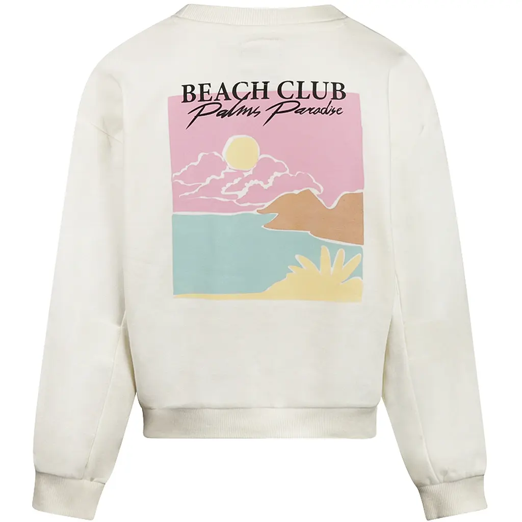 Trui backprint (off white)