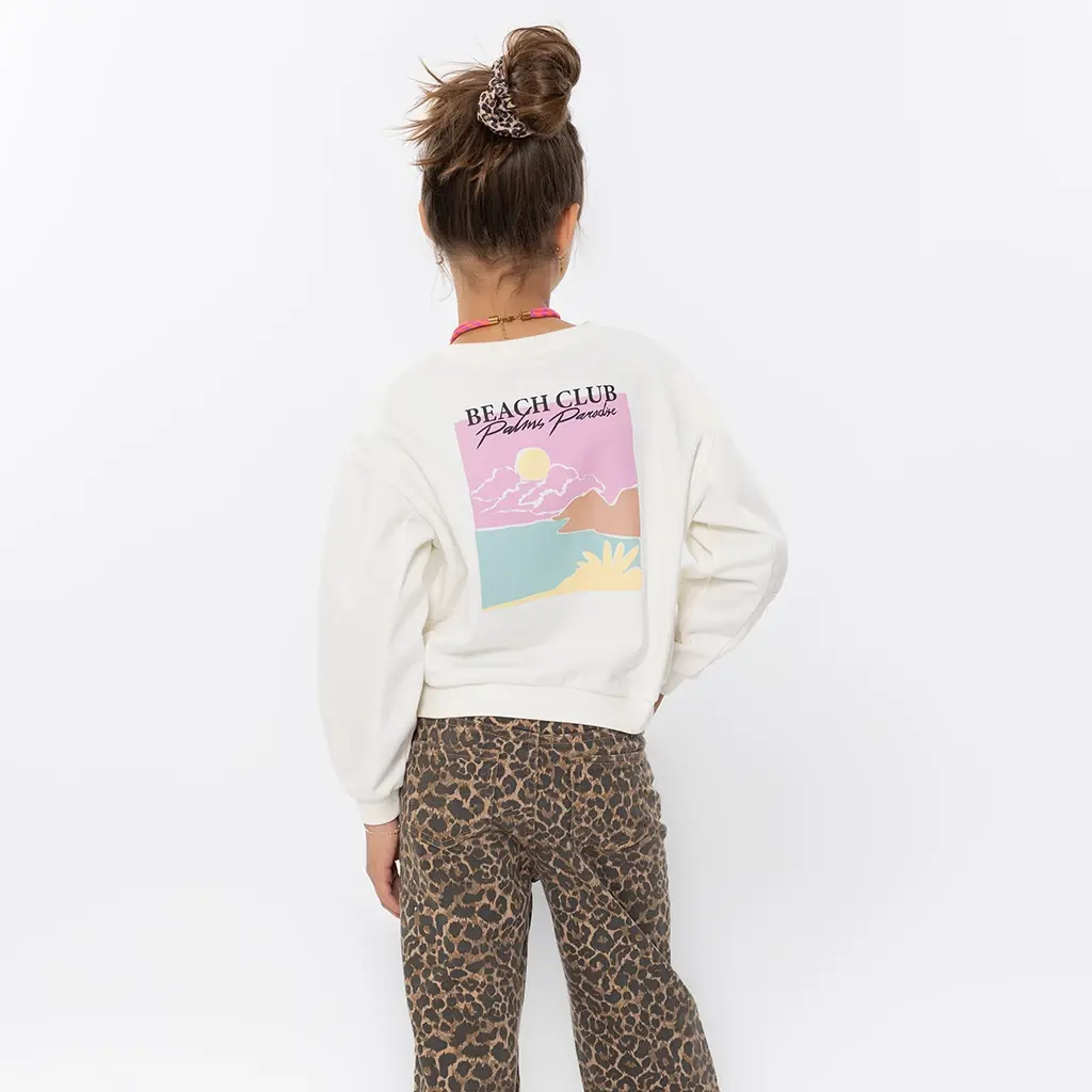 Trui backprint (off white)