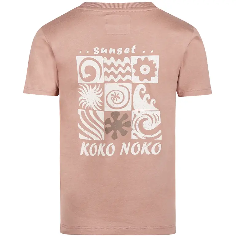 T-shirt backprint (dusty pink)