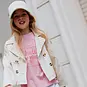 No Way Monday T-shirt loose fit (pink)