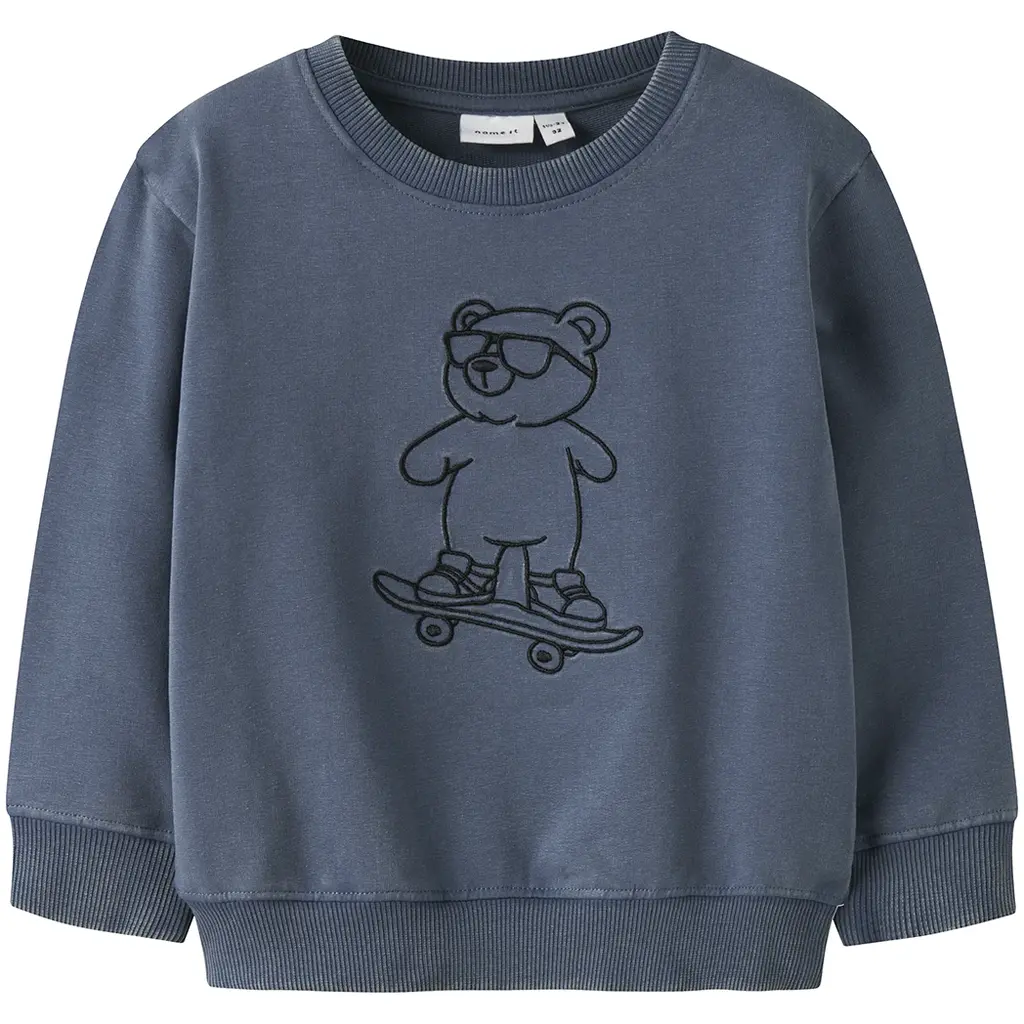 Trui sweat Dalk (vintage indigo)