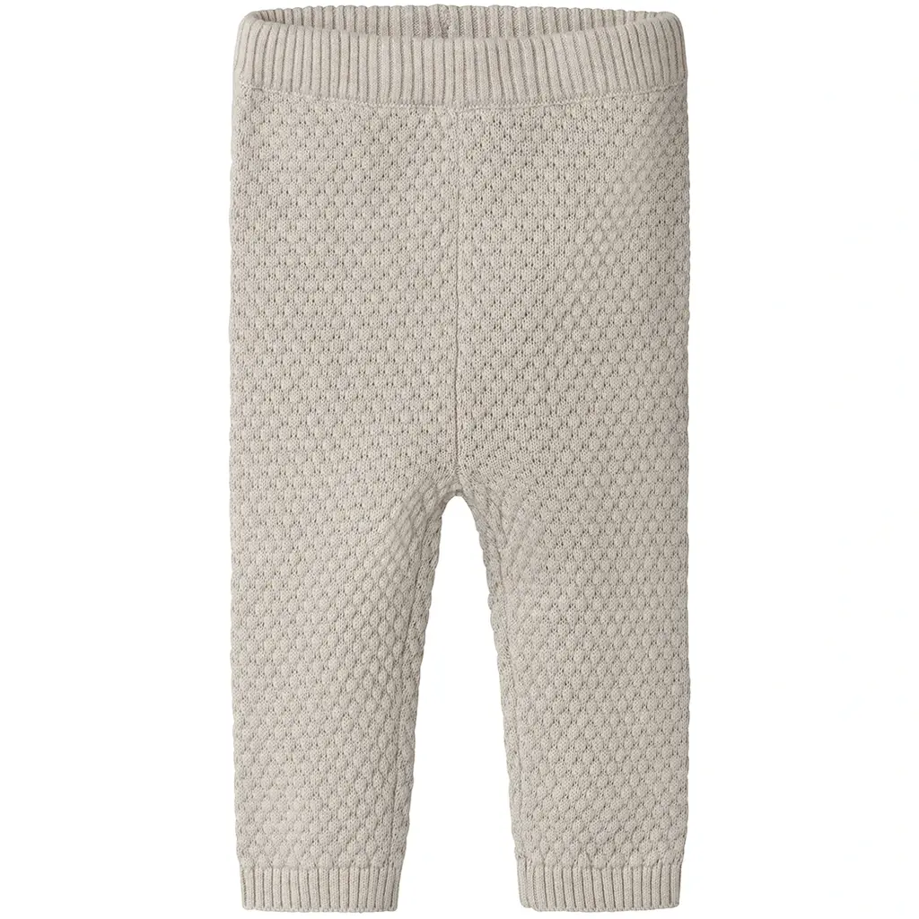 Gebreid broekje Denver (peyote melange)