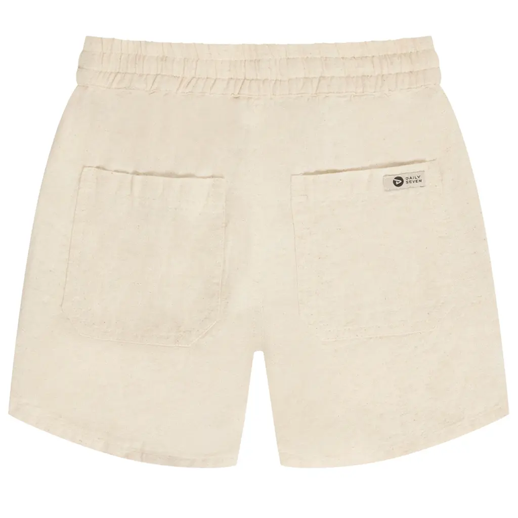 Korte broek linen (sandshell)