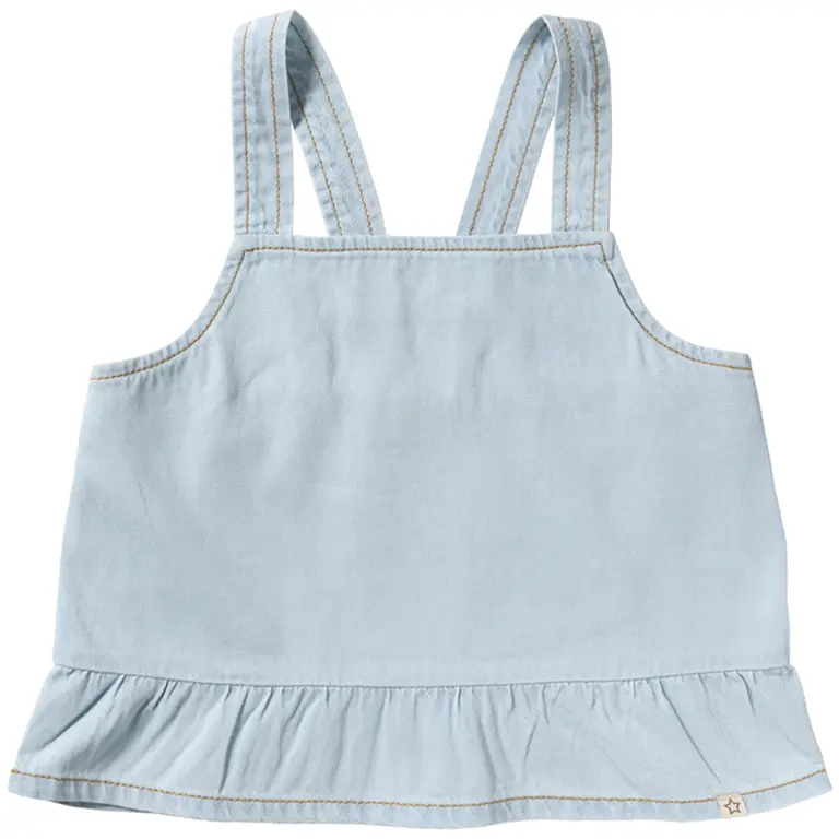 Topje Chambray (sunlit blue)