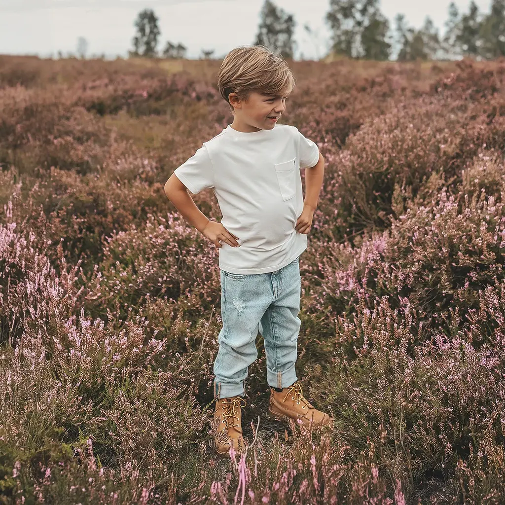 Spijkerbroek tapered (denim blue)