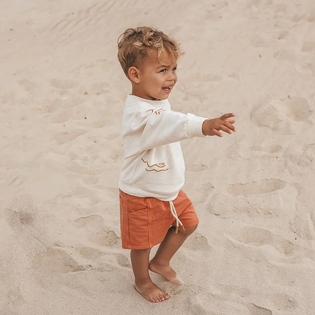 Korte broek relaxed (ginger)