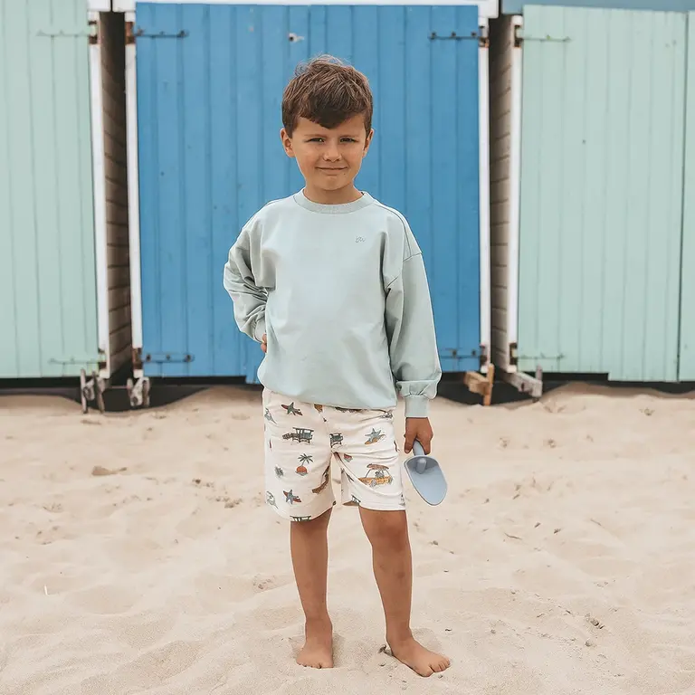 Trui wide fit (ocean)