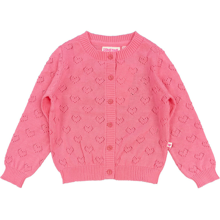 Vestje Jolien (fluo pink)