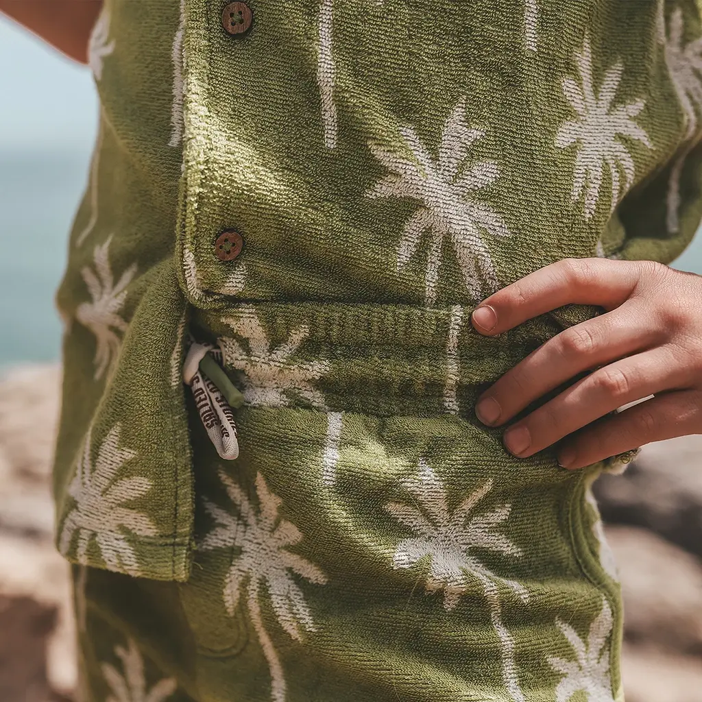 Korte broek Beach Palms (iguana)
