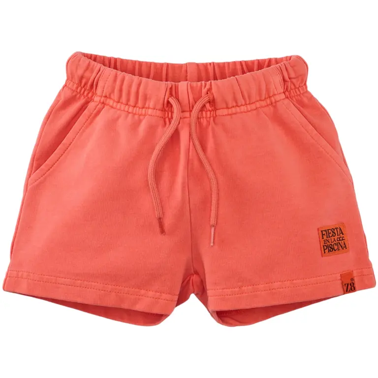 Korte broek sweat Tony (sizzling orange)