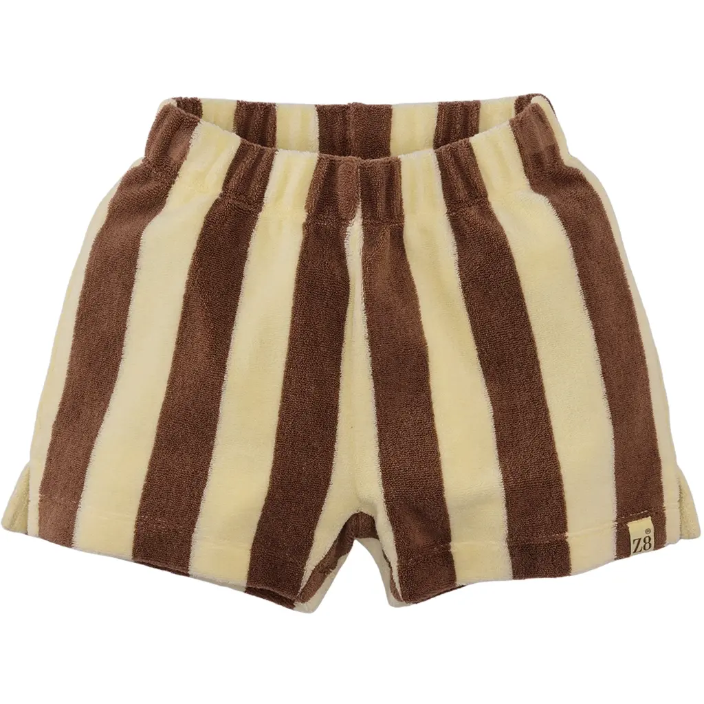 Korte broek strepen badstof Sami (silly citron)
