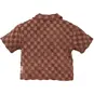 Z8 Overhemd blokken badstof Jeppe (blush brown)