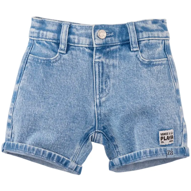 Korte spijkerbroek Timo (light blue denim)