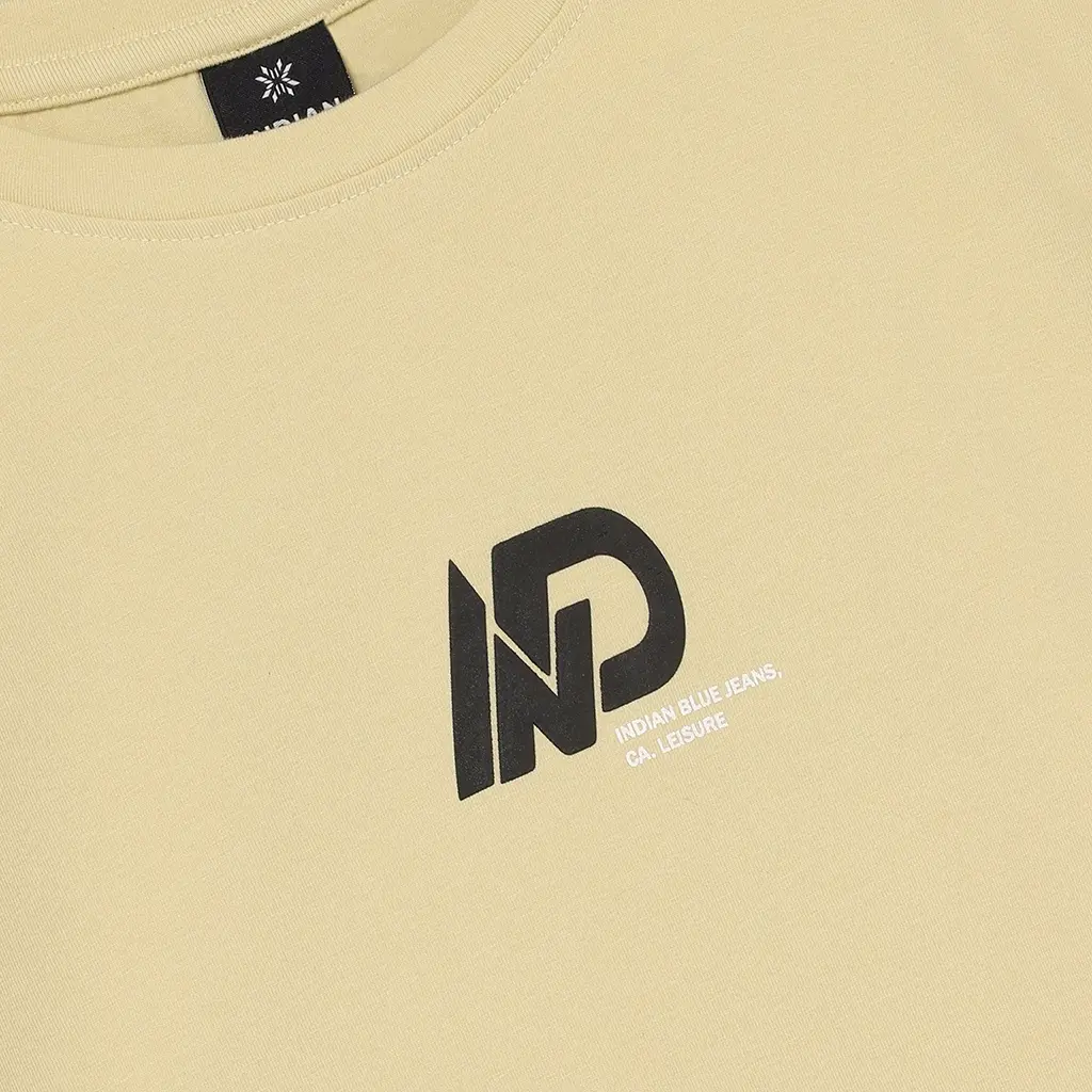 T-shirt backprint (dusty yellow)