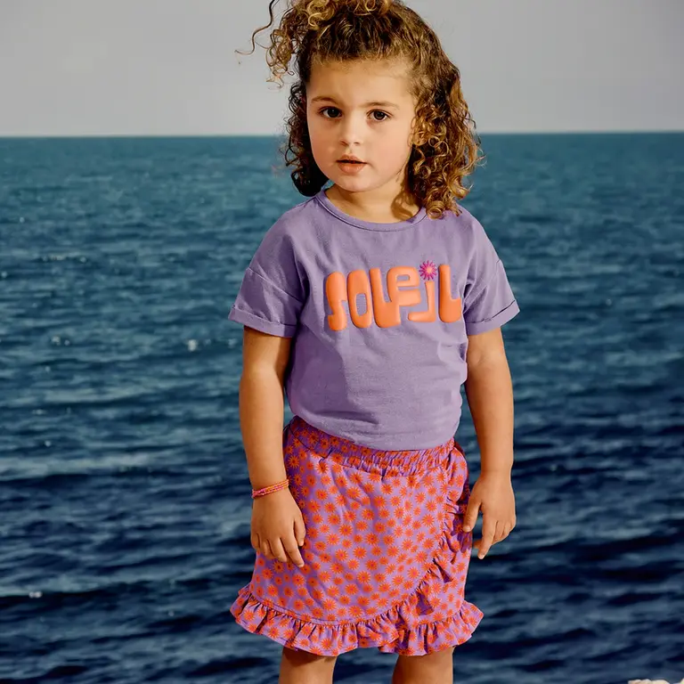 Broek-rokje overslag Riva (pretty purple)