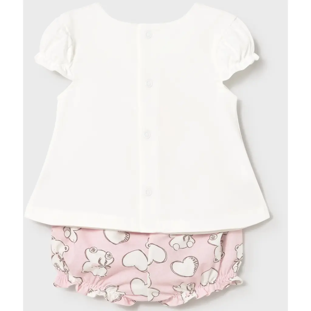 Twee setjes, vierdelig (baby rose)