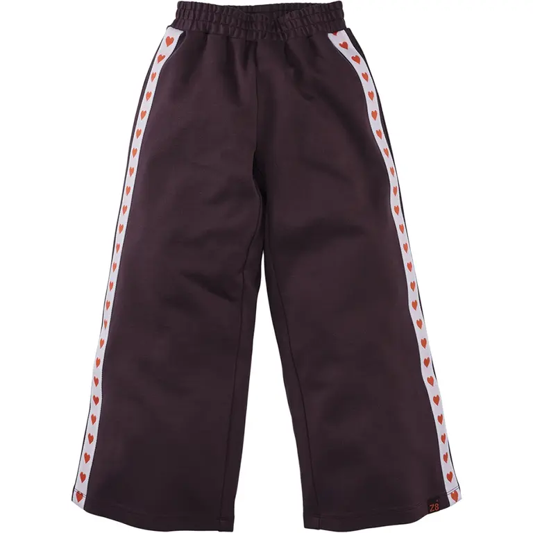 Broek WIDE LEG Jaydi (port royale)