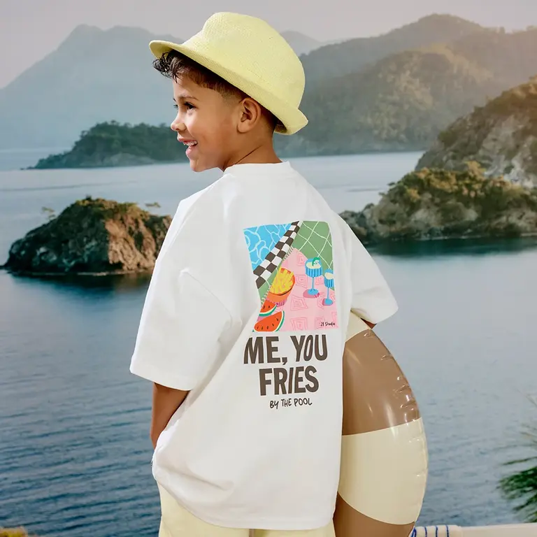 T-shirt heavy jersey Zayd (bright white)